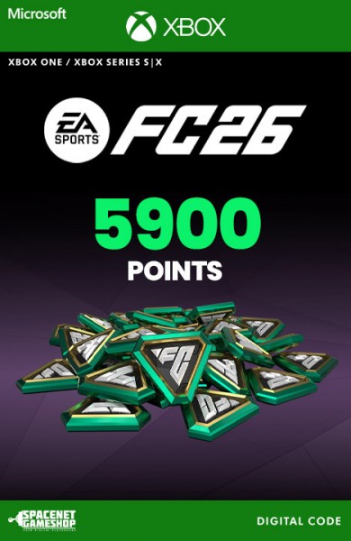 EA Sports FC 26 - XBOX CD-Key FC Points 5900 [GLOBAL]